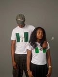 Strata Flag Tee White